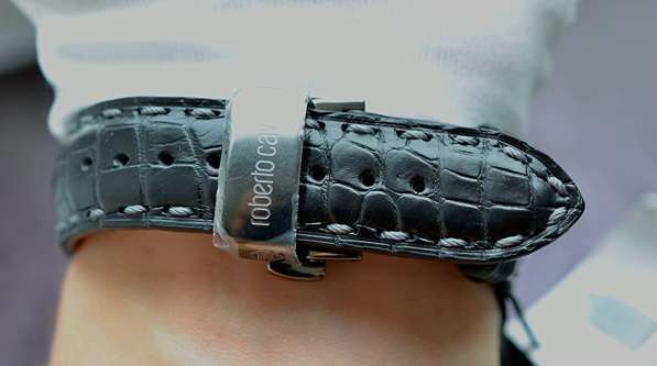 Модные часы Roberto Cavalli Swiss Made на крокодиле в Рязани фото 6