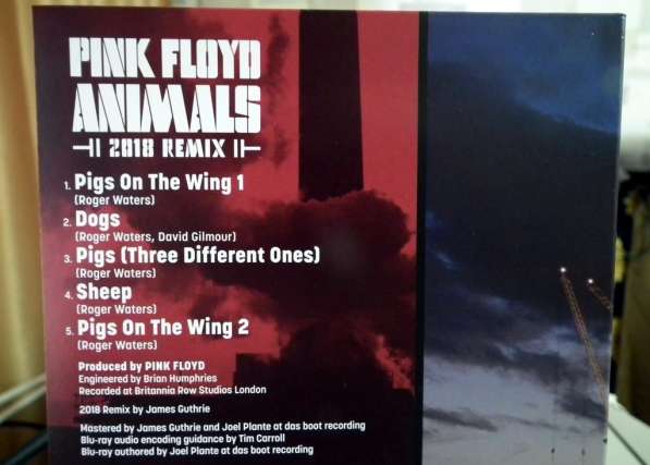 Pink Floyd. Animals.2018 Remix, Blu-ray Audio в Магнитогорске фото 8