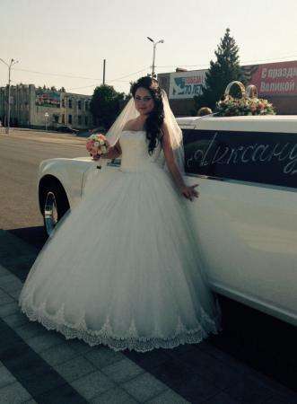 Нежное свадебное платье в Краснодаре