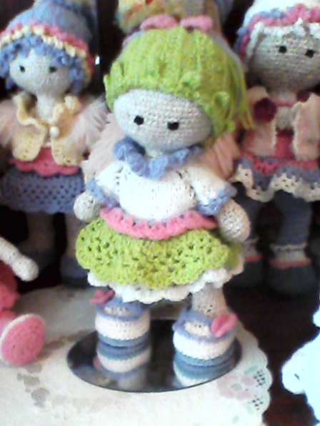 Кукла вязаная игрушка в фото 11