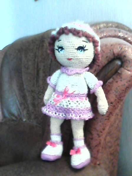 Кукла вязаная игрушка в фото 14