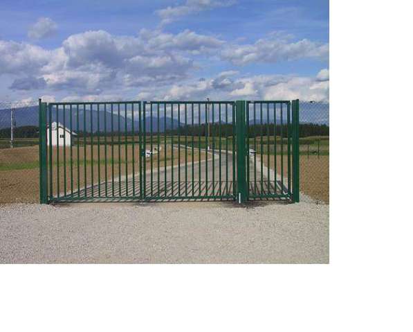 Садовые металлические ворота в Томилино