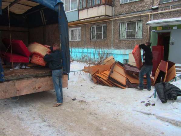 Газель ЗИЛ самосвал Грузчики Вывоз мусора Хлама в Омске фото 4