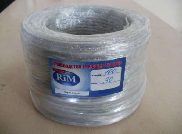 Высокотемпературный нагревательный кабель RiM 30 Вт