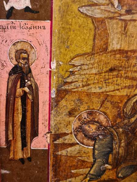 Старинная старообрядческая икона Преображения Господня. XIXв в Санкт-Петербурге фото 11