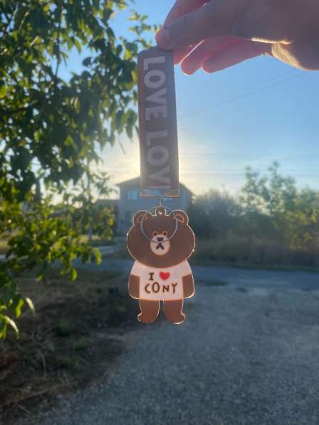 Брелок с мишкой