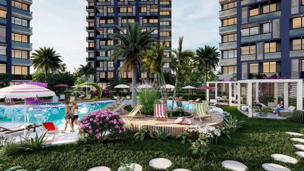 3-к. квартира 77м&sup2; Турция, Мерсин, Мезитли в фото 8