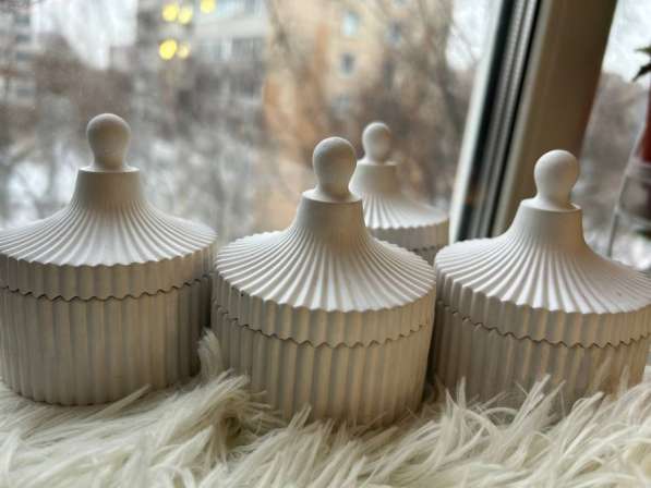 Изделия из гипса свечи вазы подносы в Москве фото 5