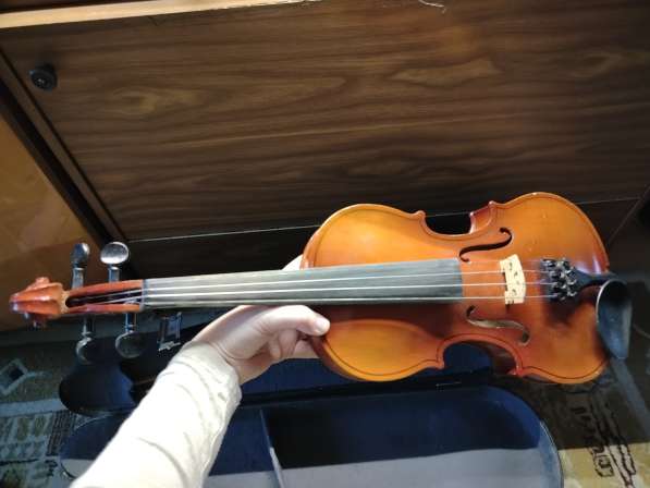 Скрипка 3/4 вместе с чехлом в Ижевске фото 6