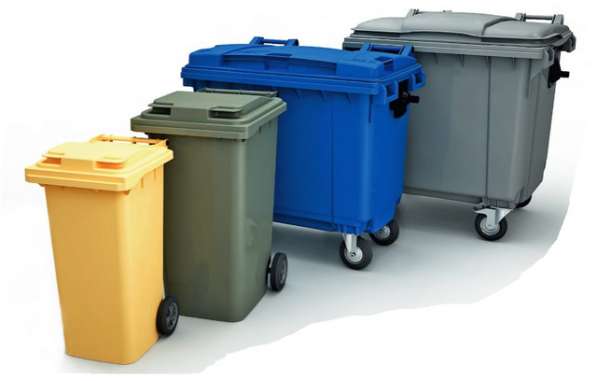 Пластиковые мусорные контейнера на колесах