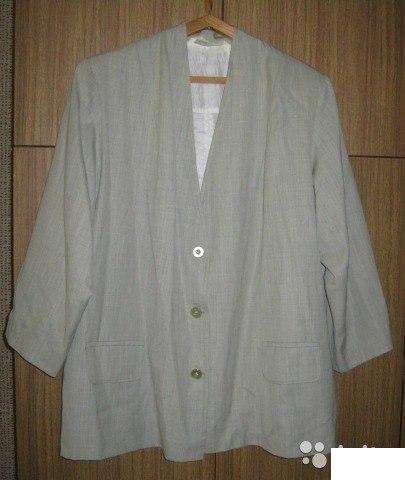 Пиджак женский серый 56 58 размер