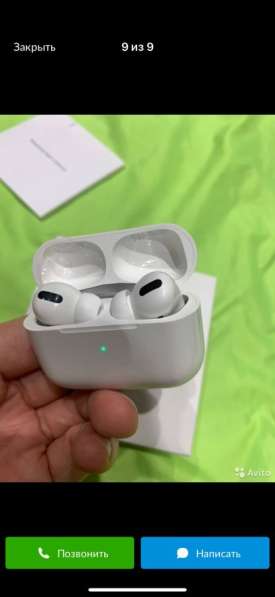 Apple AirPods Pro беспроводные наушники в Москве фото 7