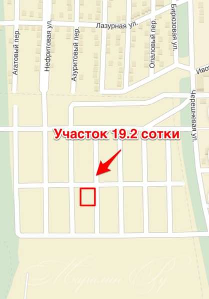 realty_mapper3.plot_in_locationПлощадь 19.20 сот. в Ростове-на-Дону