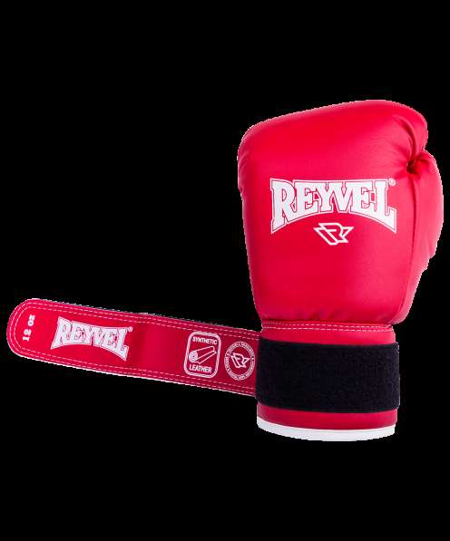 Перчатки боксерские RV-101, 10oz, к/з, красные