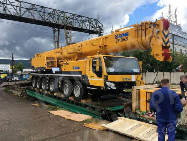 Автокран XCMG Qy100 в Воронеже