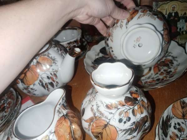 Чайный сервиз лфз ссср золотая осень в Вологде фото 10