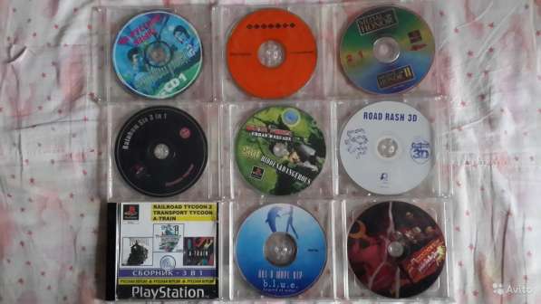 Продаю игры для приставки Sony PlayStation 1