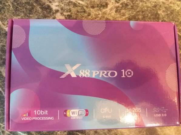 Смарт TV box X88 Pro10 4/128gb 4K Андроид 10+G10 пульт в Санкт-Петербурге фото 4