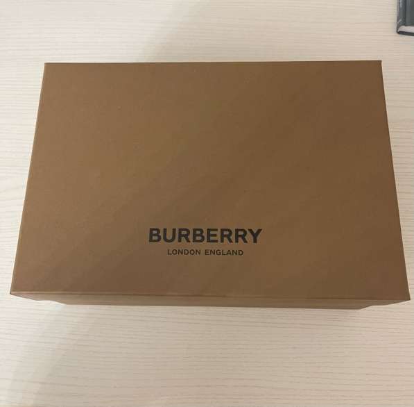 Кожаные кеды Burberry в Москве фото 6