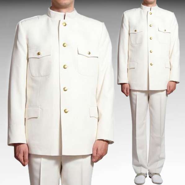Кадетский костюм парадный белый для кадетов тк габардин в Челябинске фото 3