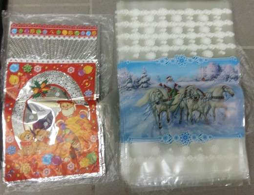 Новогодние пакеты для детских подарков в Сыктывкаре