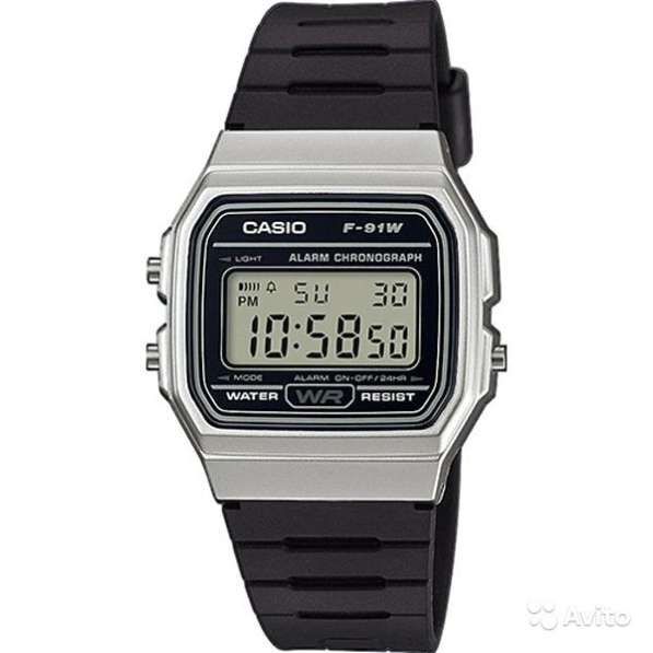 Часы наручные, унисекс Casio Digital F-91WM-7A