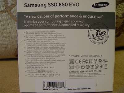 жесткий диск Samsung SSD Samsung 850 EVO в Новосибирске фото 4