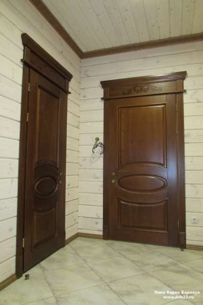 Двери из натурального дерева на заказ в Новосибирске фото 10