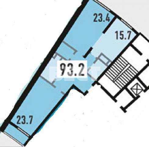 Продам трехкомнатную квартиру в Москве. Жилая площадь 93,30 кв.м. Этаж 3. Есть балкон. в Москве фото 3