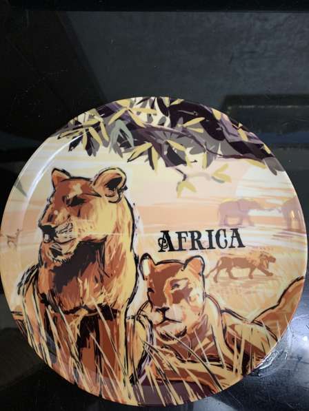 Сувенирная тарелка Африки