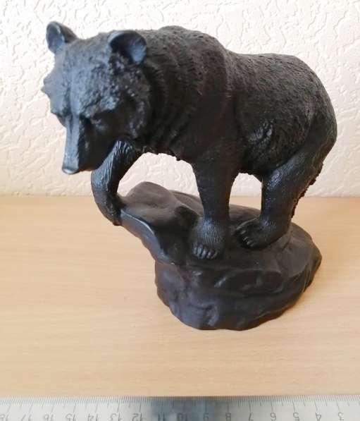 Чугунная статуэтка Медведь, высота в Ставрополе фото 6