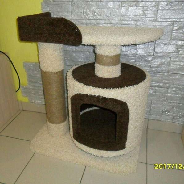 Домик для кошек из комбинированного ковролина в Волгограде фото 3