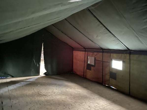 Палатка брезентовая и водостойкая в фото 5