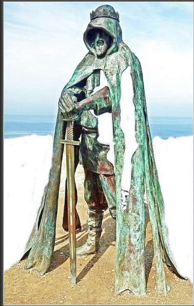Скульптура креативная"Король Артур"