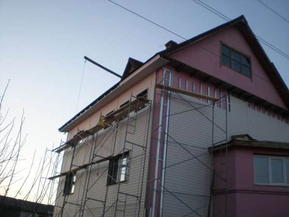 Монтаж сайдинга, крыш и мансардных окон, гипсокартона и ГВЛ в Новосибирске