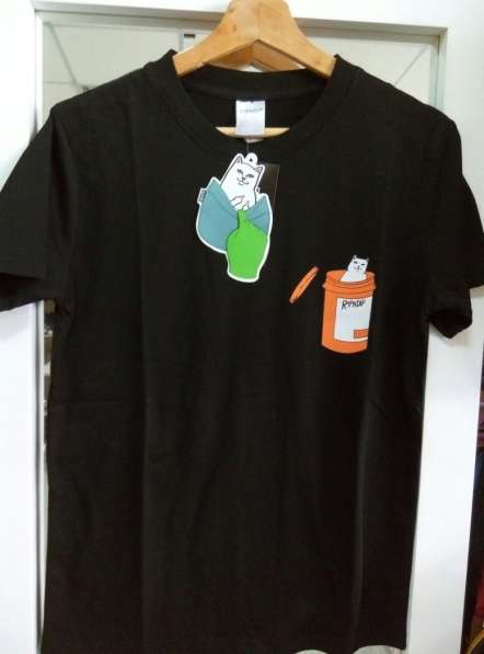 Футболка ripndip черная С290