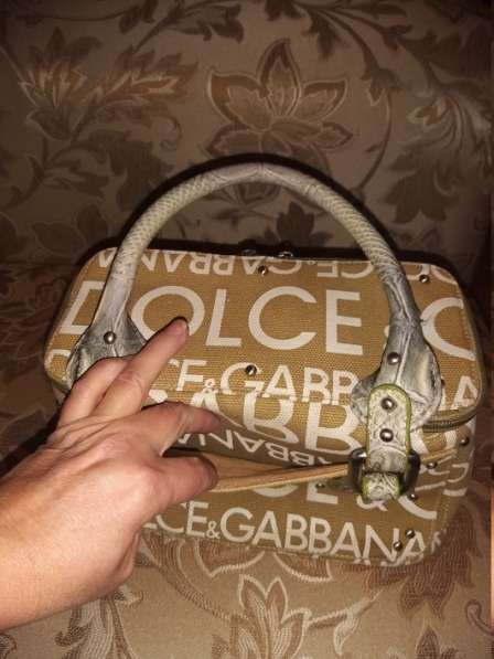 Сумка женская бежевая Dolce&Gabbana б/у в Королёве фото 7