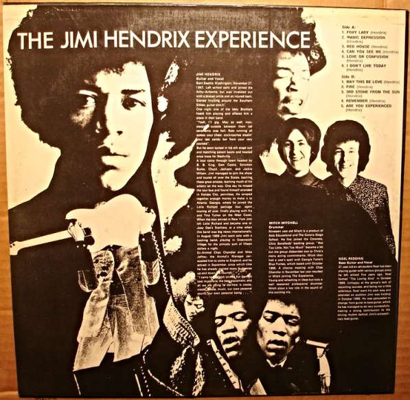 Пластинка виниловаяThe Jimi Hendrix Experience - Are You Exp в Санкт-Петербурге