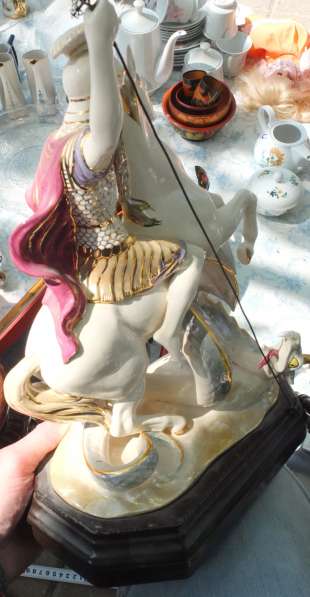 Фарфоровая скульптура Георгий Победоносец, авторский фарфор в Ставрополе фото 11