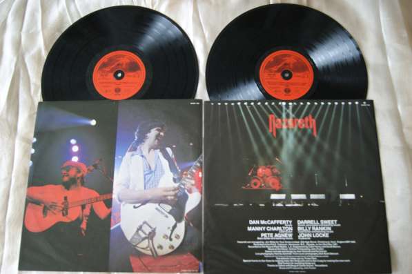 NAZARETH-1981- 2LP. Made In W. Germany в Москве фото 5