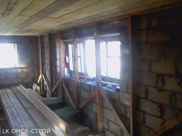 Строительство коттеджей, дачных домиков, бань, внутренние пе в Омске фото 10