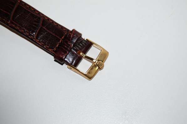 Мужские винтажные золотые 14k часы Rolex Chronometr в Москве фото 9