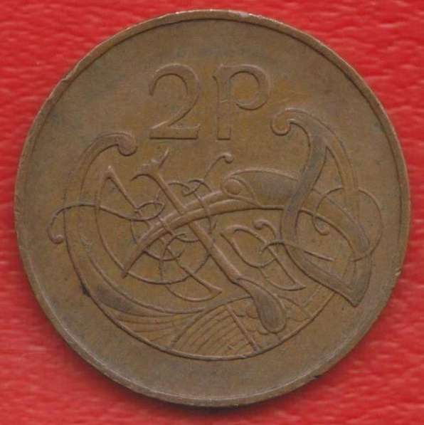 Ирландия 2 пенса 1971 г. бронза