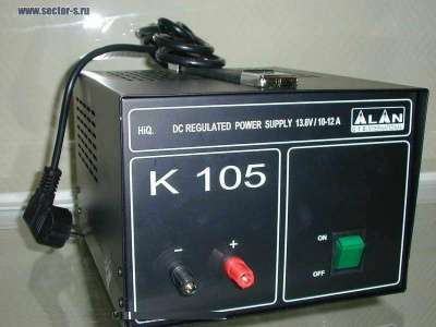 Блок питания ALAN K-105 12 v 10a