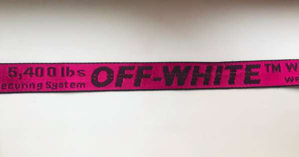 Ремень «off-white»