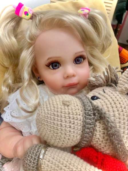 Кукла-реборн, Мэгги, ручная работа