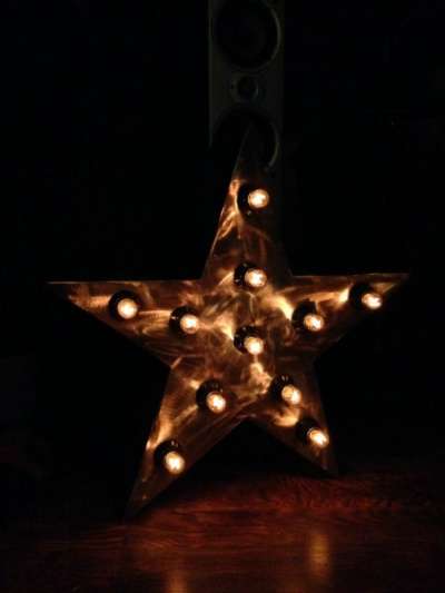 Декоративная звезда-светильник "ST в Москве фото 6