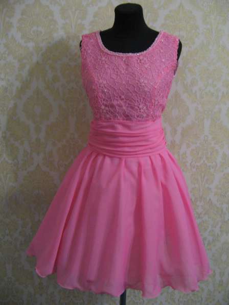 легкое платье "Розовый рассвет" в фото 3