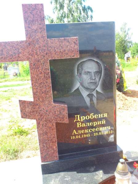 Памятники, благоустройство захоронений в фото 5