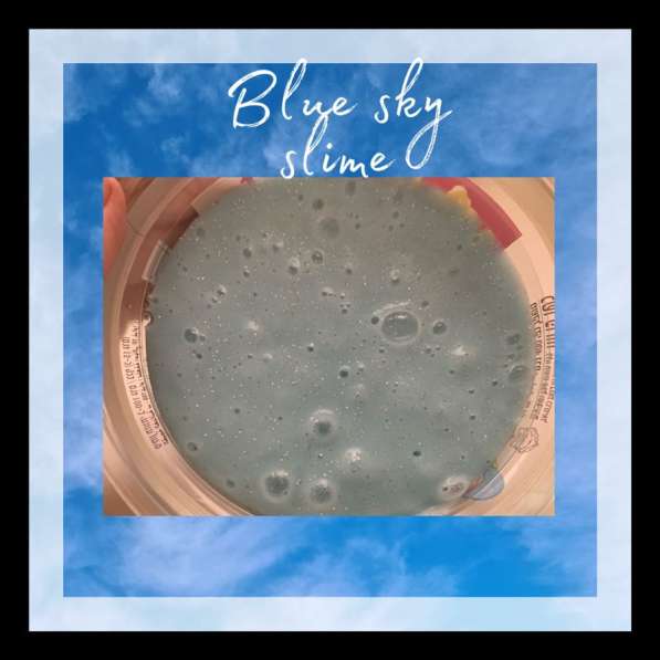 Blue sky slime